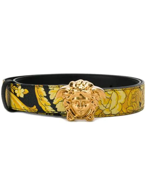 versace reversible barocco palazzo belt|Women's Designer and Luxury Belts .